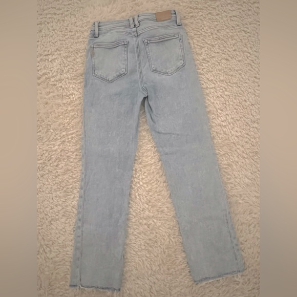 PAIGE  jeans with raw hem! Size 27 - Picture 2 of 2